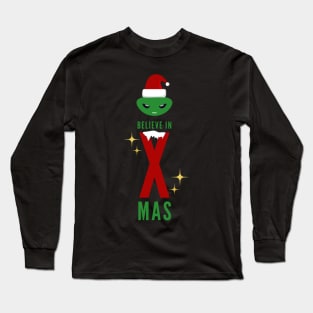 Believe in Xmas Long Sleeve T-Shirt